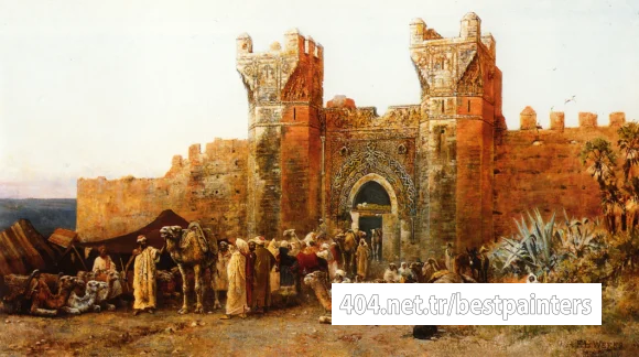 Weeks_Edwin_Lord_Gate_of_Shehal_Morocco