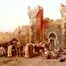 Weeks_Edwin_Lord_The_Departure_Of_A_Caravan_From_The_Gate_Of_Shelah__Morocco