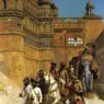 Weeks_Edwin_Lord_The_Maharahaj_of_Gwalior_Before_His_Palace