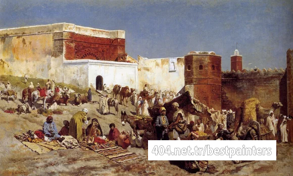 Weeks_Edwin_Moroccan_Market_Rabat