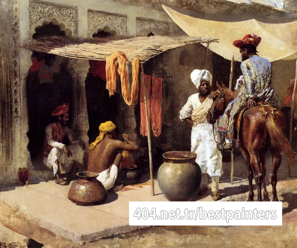 Weeks_Edwin_Outside_An_Indian_Dye_House