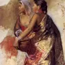 Weeks_Edwin_Sketch_Two_Nautch_Girls