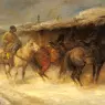 Schreyer_Adolf_Wallachian_Horseman_In_The_Snow