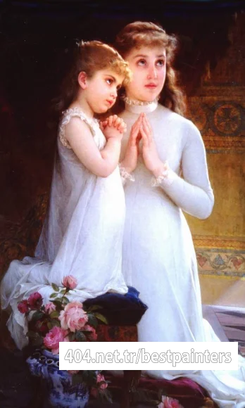 Munier_2_girls_praying