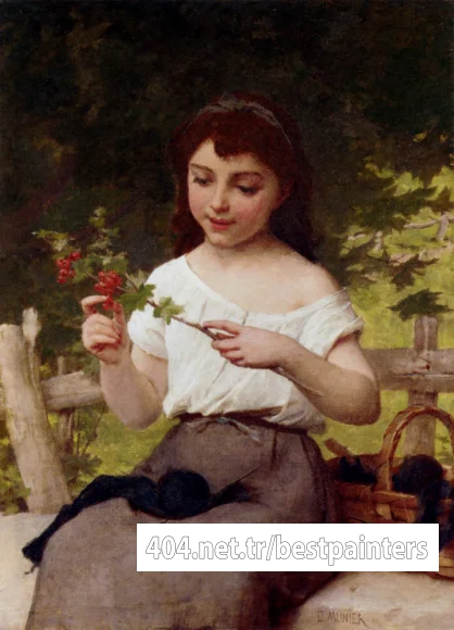Munier_Emile_A_Sprig_Of_Flowers