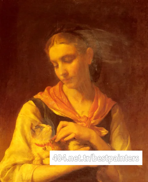 Munier_Emile_The_Favorite_Kitten