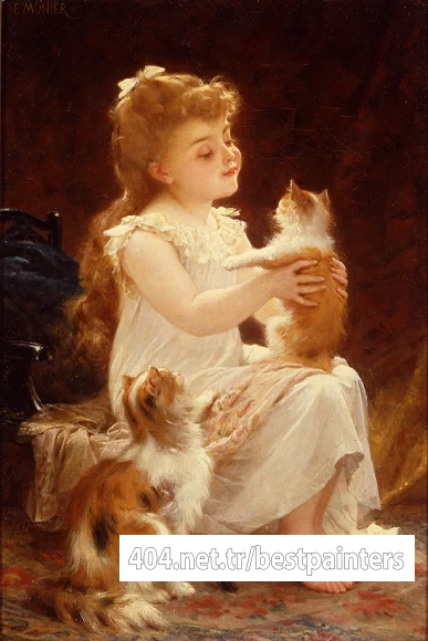 munier_1893_01_playing_with_the_kitten
