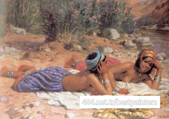 DINET_Etienne_Bathers_Resting