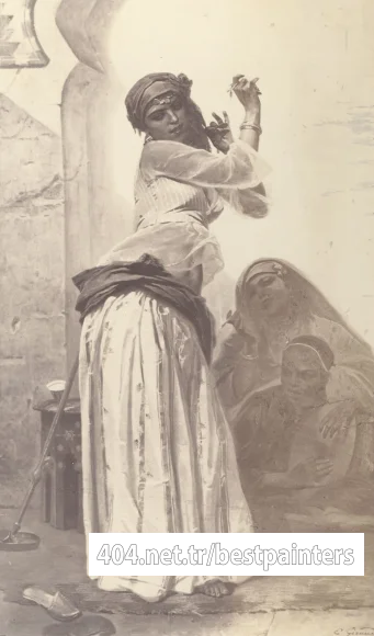 Giraud_Pierre_Francois_Eugene_une_danseuse_de_cairo