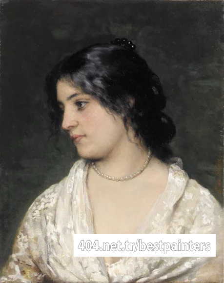 Blaas_Eugen_von_The_Pearl_Necklace