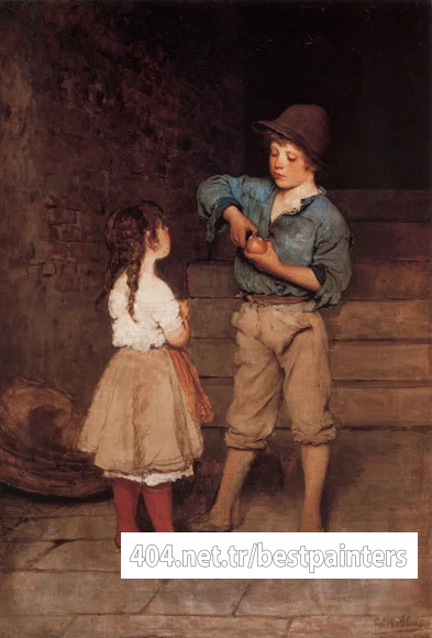 Blaas_Eugen_von_Two_Children