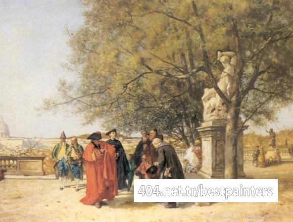Heilbuth_Ferdinand_Gardens_of_the_Vatican_1870