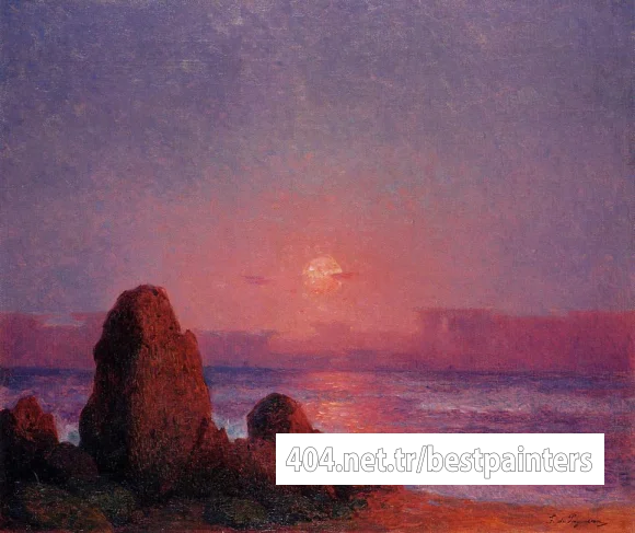 Puigaudeau_Ferdinand_du_Sunset_of_the_Breton_Coast