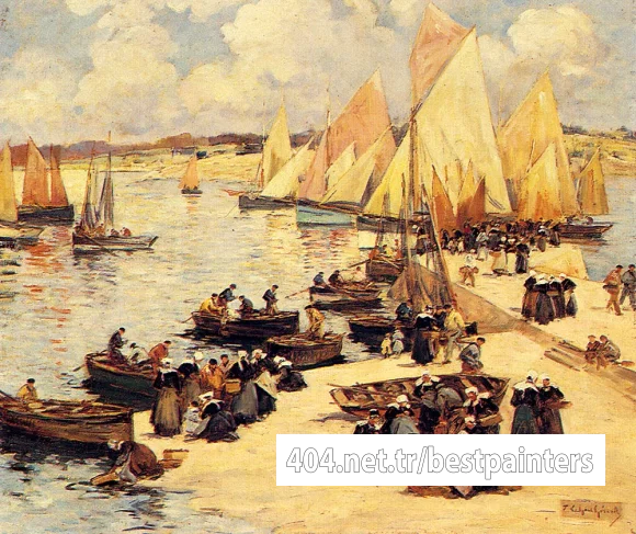 Legout_Gerard_Fernand_A_french_Harbor