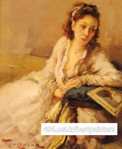 Toussaint_Fernand_La_Femme_Accoudee