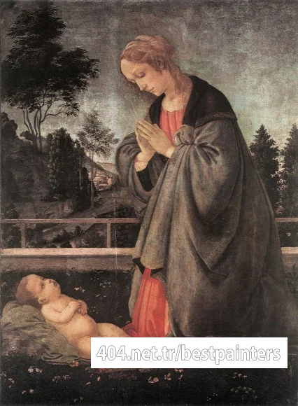 Lippi_Filippino_Adoration_of_the_Child_c1483