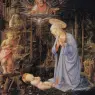 Lippi_Filippino_The_adoration_with_the_infant_Baptist_and_St._Bernard