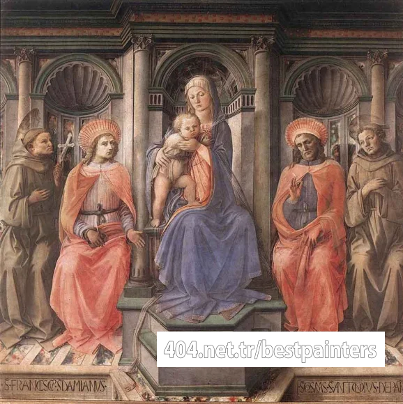 LIPPI_Fra_Filippo_Madonna_Enthroned_With_Saints