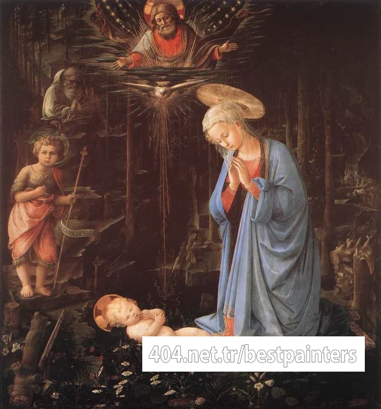 LIPPI_Fra_Filippo_Madonna_In_The_Forest