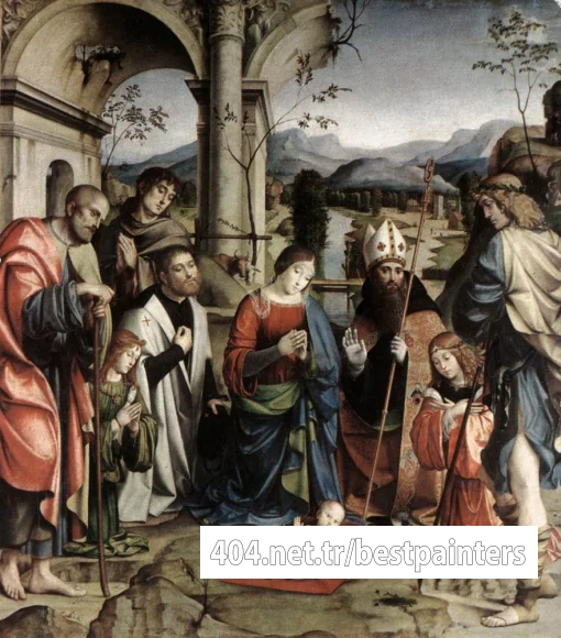 FRANCIA_Francesco_Adoration_Of_The_Child