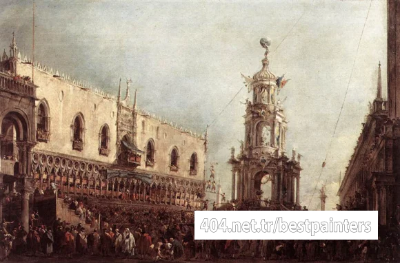 GUARDI_Francesco_Carnival_Thursday_on_the_Piazzetta