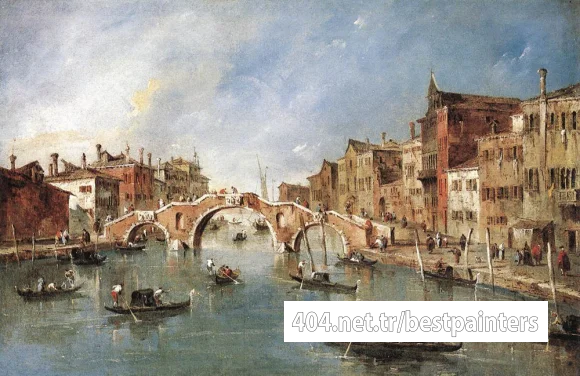 GUARDI_Francesco_The_Three_Arched_Bridge_at_Cannaregio