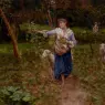 Michetti_Francesco_Paolo_A_Shepherdess_In_A_Pastoral_Landscape