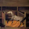 Sartorius_Francis_A_Dappled_Grey_In_A_Stall