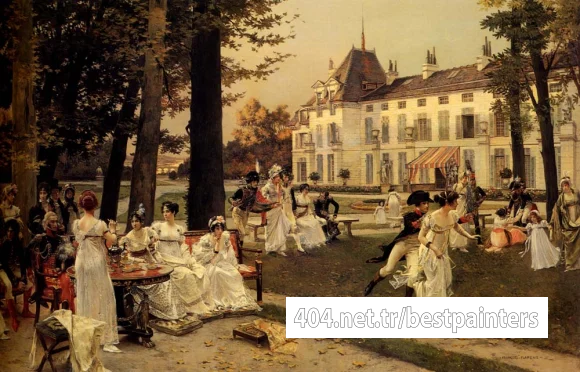 Flameng_Francois_Reception_At_Malmaison_In_1802