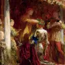 Dicksee_Sir_Francis_Bernard_Victory_A_Knight_Being_Crowned_With_A_Laurel_Wreath