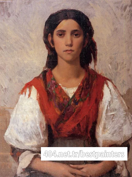 Duveneck_Frank_Florentine_Flower_Girl