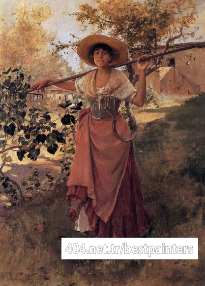 Duveneck_Frank_Girl_with_Rake