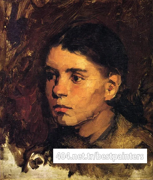 Duveneck_Frank_Head_of_a_Young_Girl