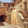 Duveneck_Frank_Italian_Courtyard
