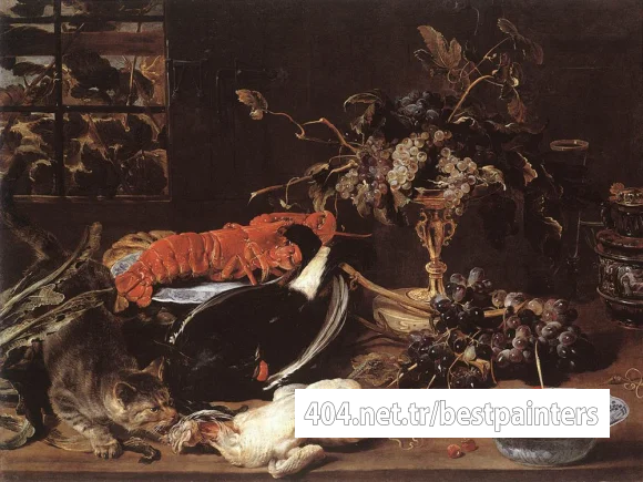 SNYDERS_Frans_Still_life_With_Crab_And_Fruit