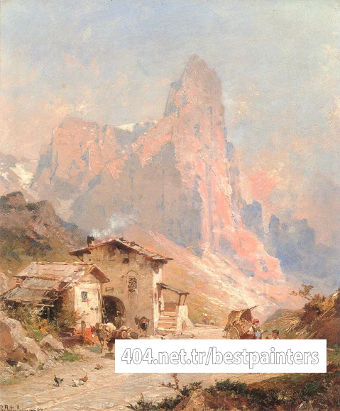 Figures_in_A_Village_in_the_Dolomites