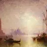 Unterberger_Franz_Richard_(Belgian)_1838-1902_VENISE-VUE_DE_S.GEORGE_OC_82.5by70