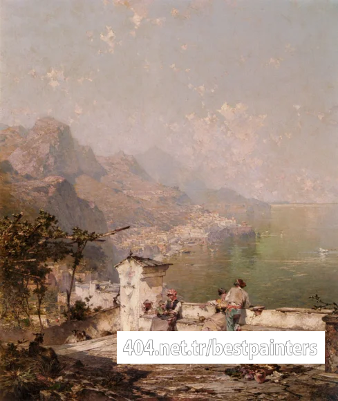 Unterberger_Franz_Richard_Amalfi_The_Gulf_Of_Salerno