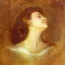 Lenbach_Franz_Von_Portrait_Of_A_Lady_In_Profile