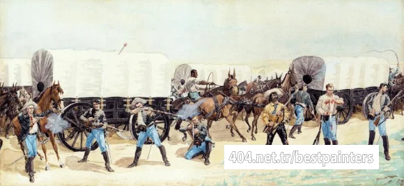 Remington_Frederic_Attack_on_the_Supply_Train
