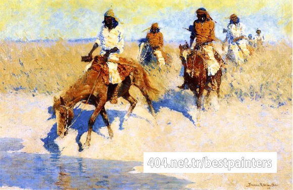 Remington_Frederic_Pool_in_the_Desert