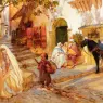 Bridgeman_Frederick_Arthur_A_Street_in_Algeria