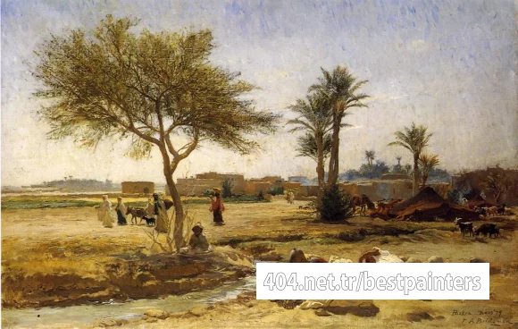 Bridgeman_Frederick_Arthur_An_Arab_Village