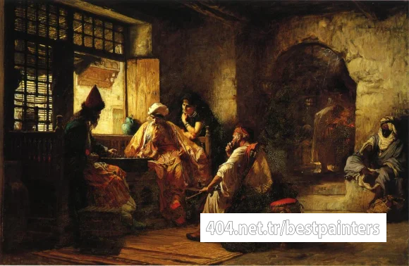 Bridgeman_Frederick_Arthur_An_Interesting_Game