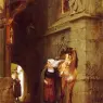 Bridgeman_Frederick_Arthur_Leading_the_Horse_from_Stable