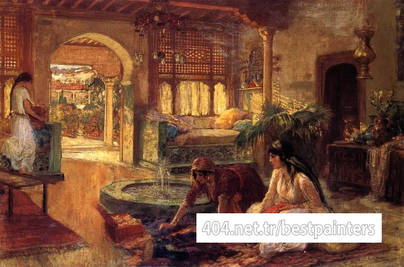 Bridgeman_Frederick_Arthur_Orientalist_Interior