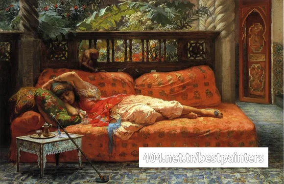 Bridgeman_Frederick_Arthur_The_Siesta