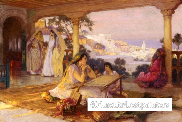 Bridgman_Frederick_Arthur_An_Eastern_Veranda