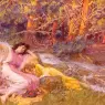 Bridgman_Frederick_Arthur_Reclining_By_A_Stream