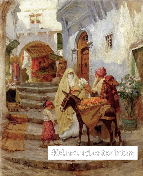 Bridgman_Frederick_Arthur_The_Orange_Seller